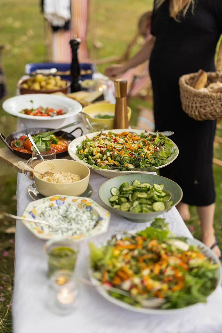 Garden salad buffet